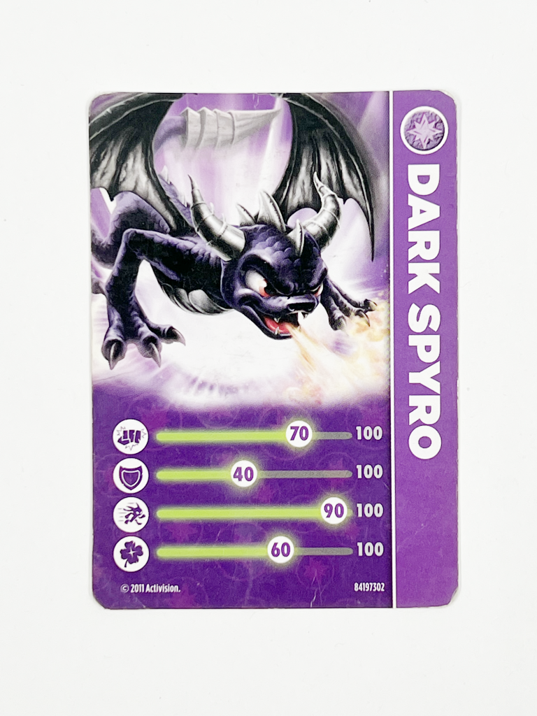 Spyro Dark (Stat Card)