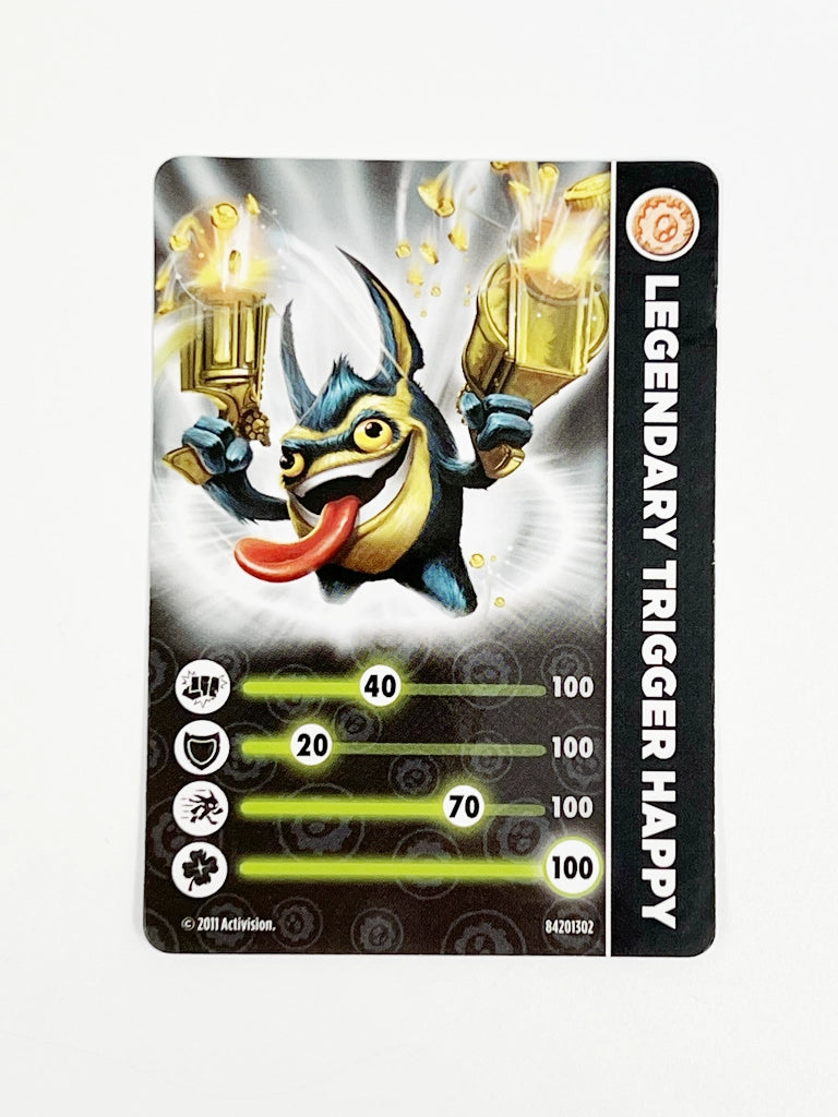 Trigger Happy Legendary (Stat Card SSA)