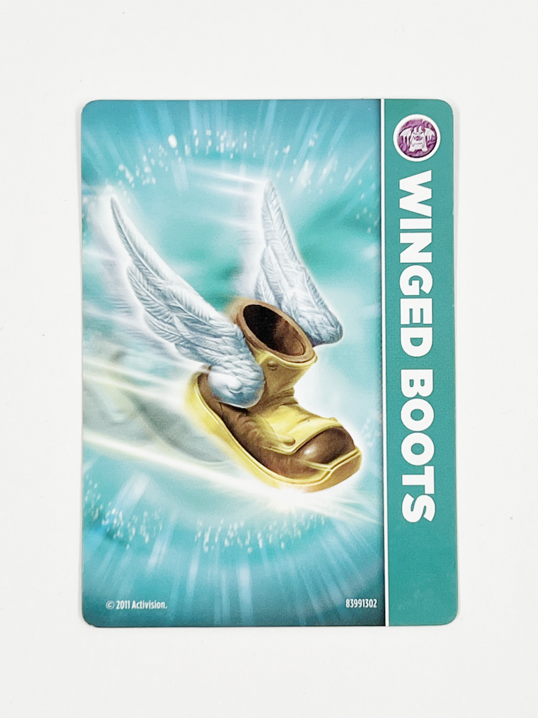 Winged Boots (Stat Card)