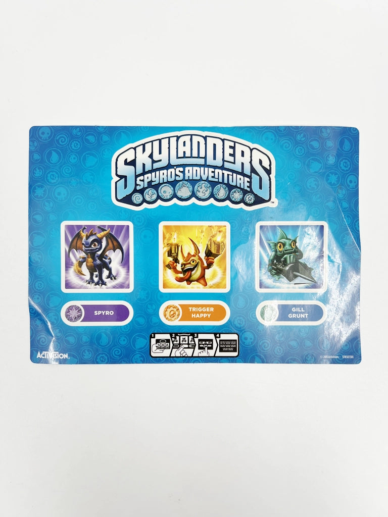 Spyro, Trigger Happy en Gill Grunt (Sticker Card SSA)