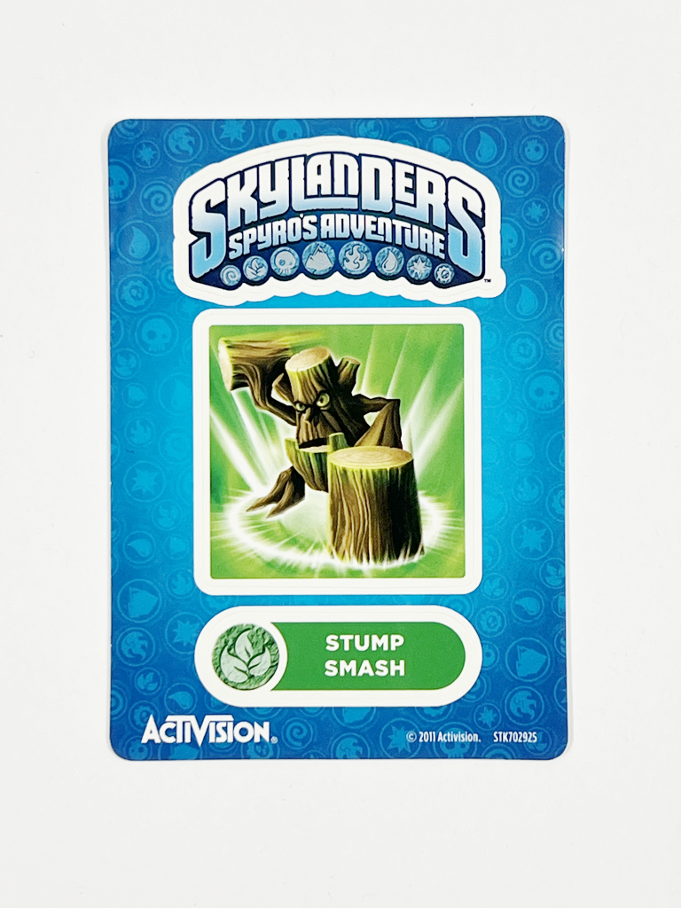 Stump Smash (Sticker Card)