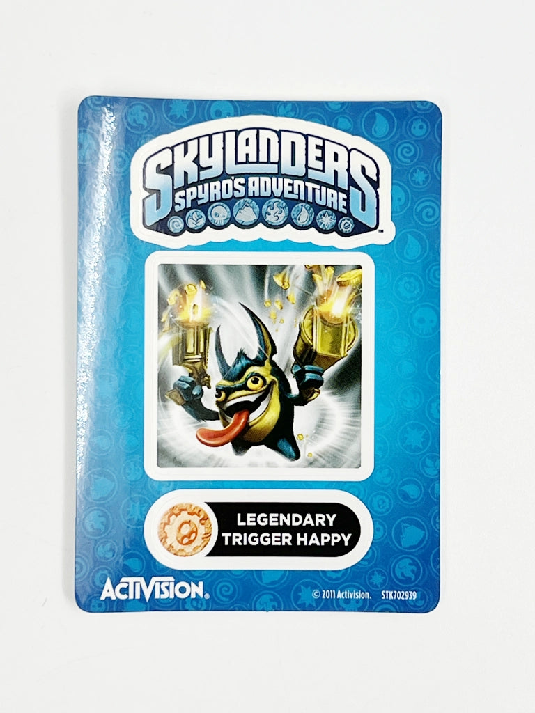 Trigger Happy Legendary (Sticker Card SSA)