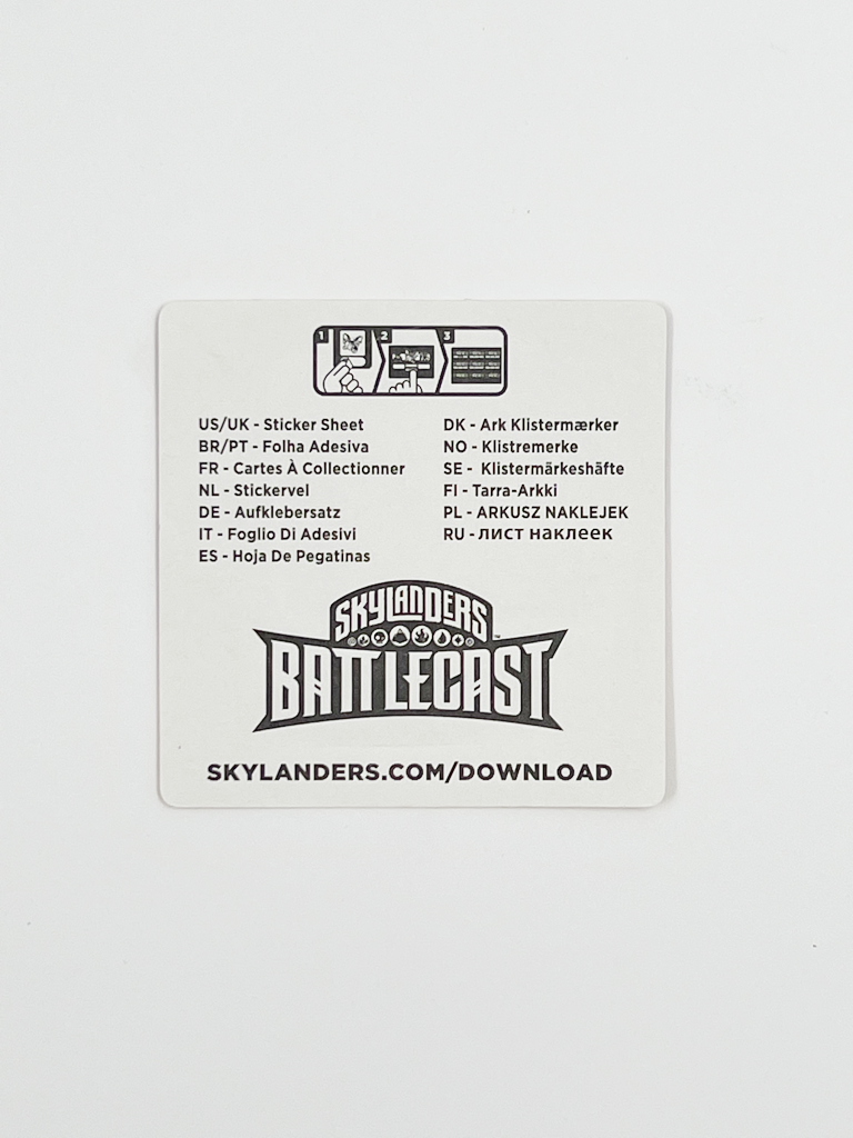 Astroblast (Sticker Card SSC)