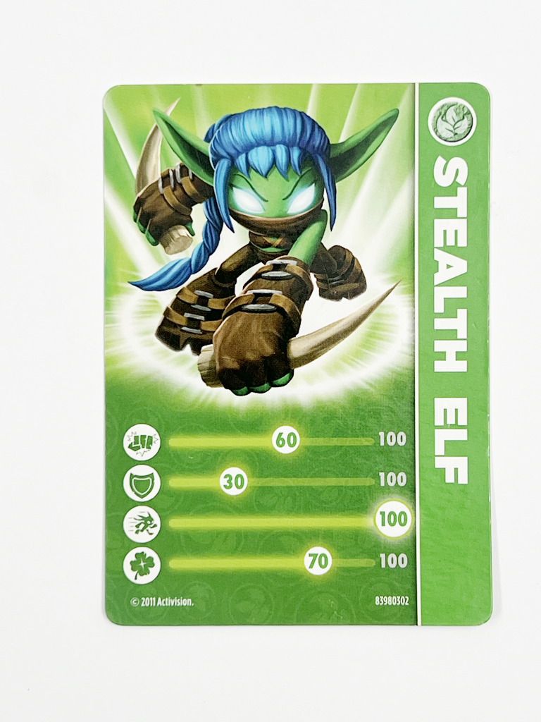 Stealth Elf (Stat Card)
