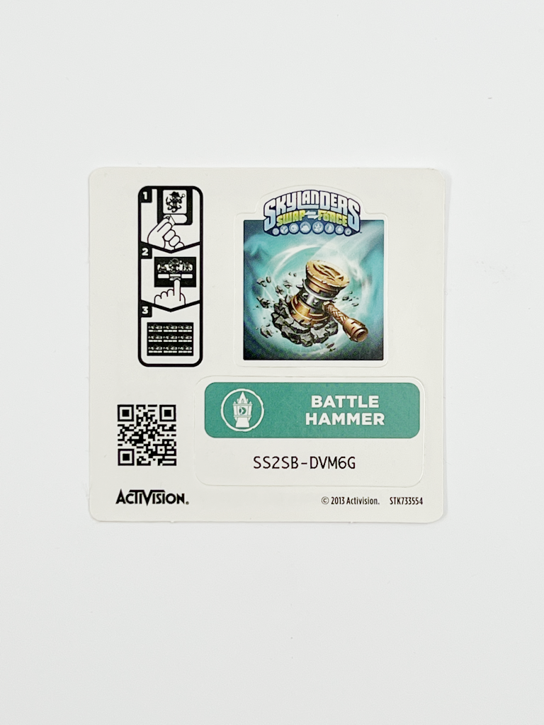 Battle Hammer (Sticker Card SSF)