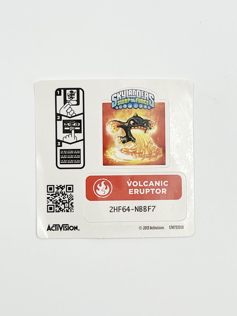 Eruptor Volcanic (Sticker Card SSF)