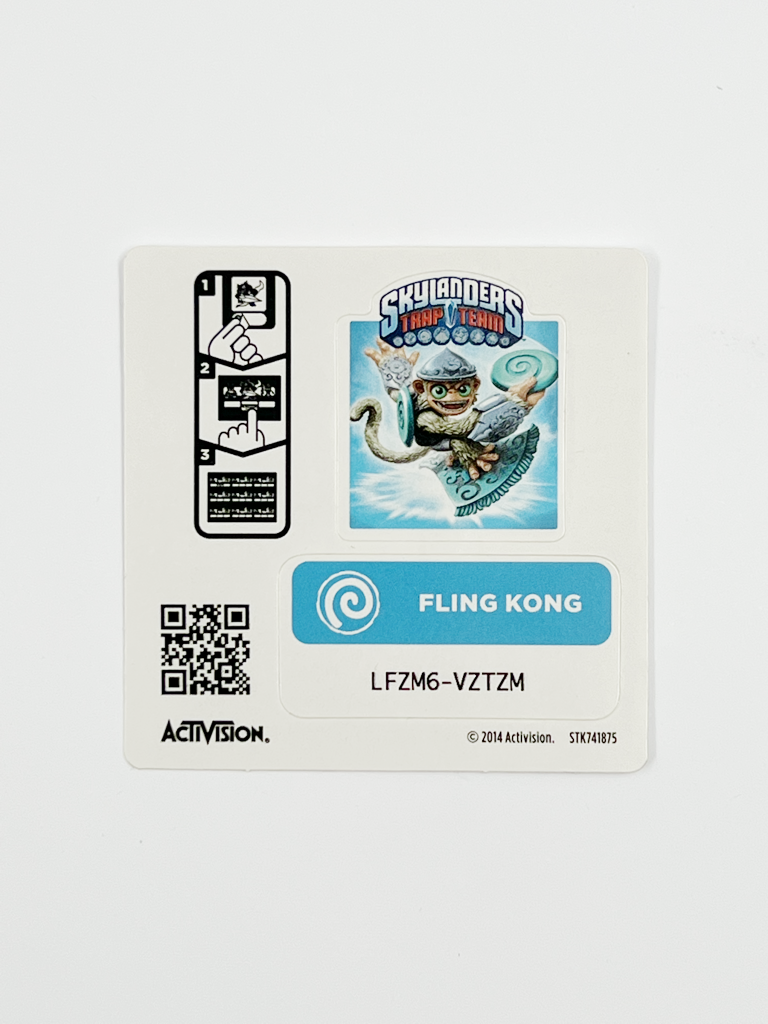 Fling Kong (Sticker Card STT)