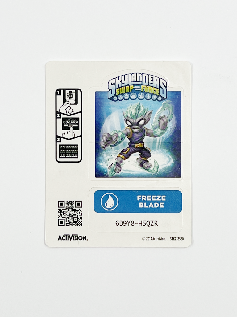 Freeze Blade (Sticker Card SSF)