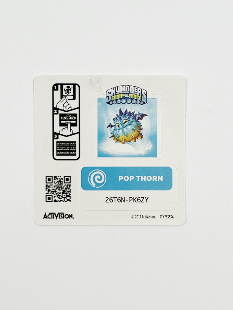 Pop Thorn (Sticker Card SSF)