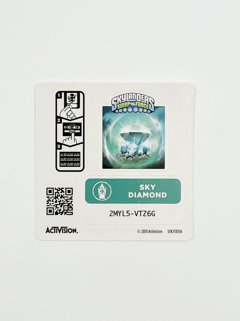 Sky Diamond (Sticker Card SSF)