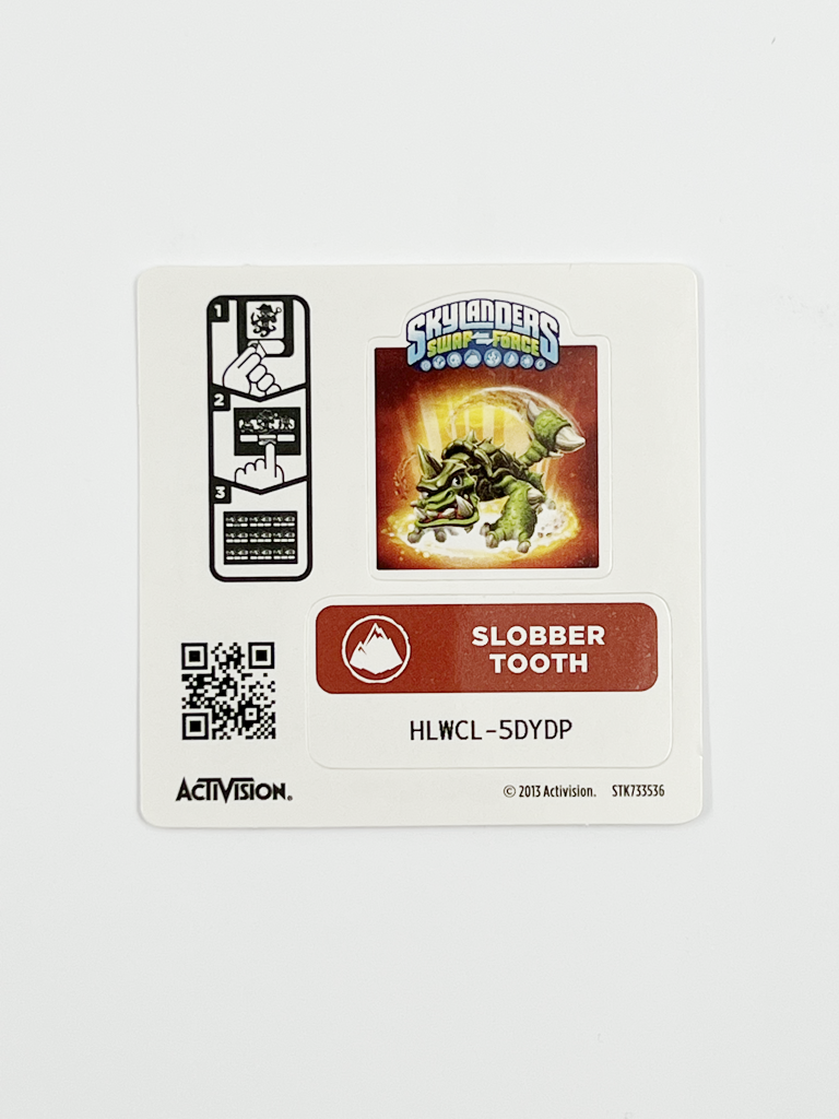 Slobber Tooth (Sticker Card SSF)
