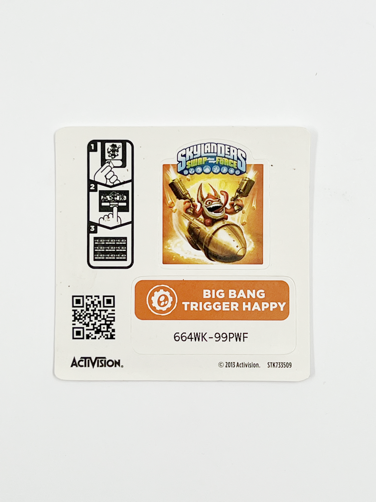 Trigger Happy Big Bang (Sticker Card SSF)