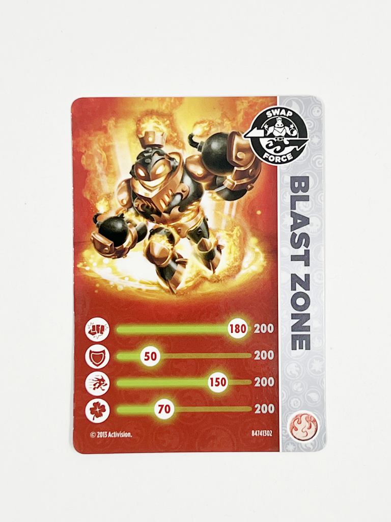 Blast Zone (Stat Card)