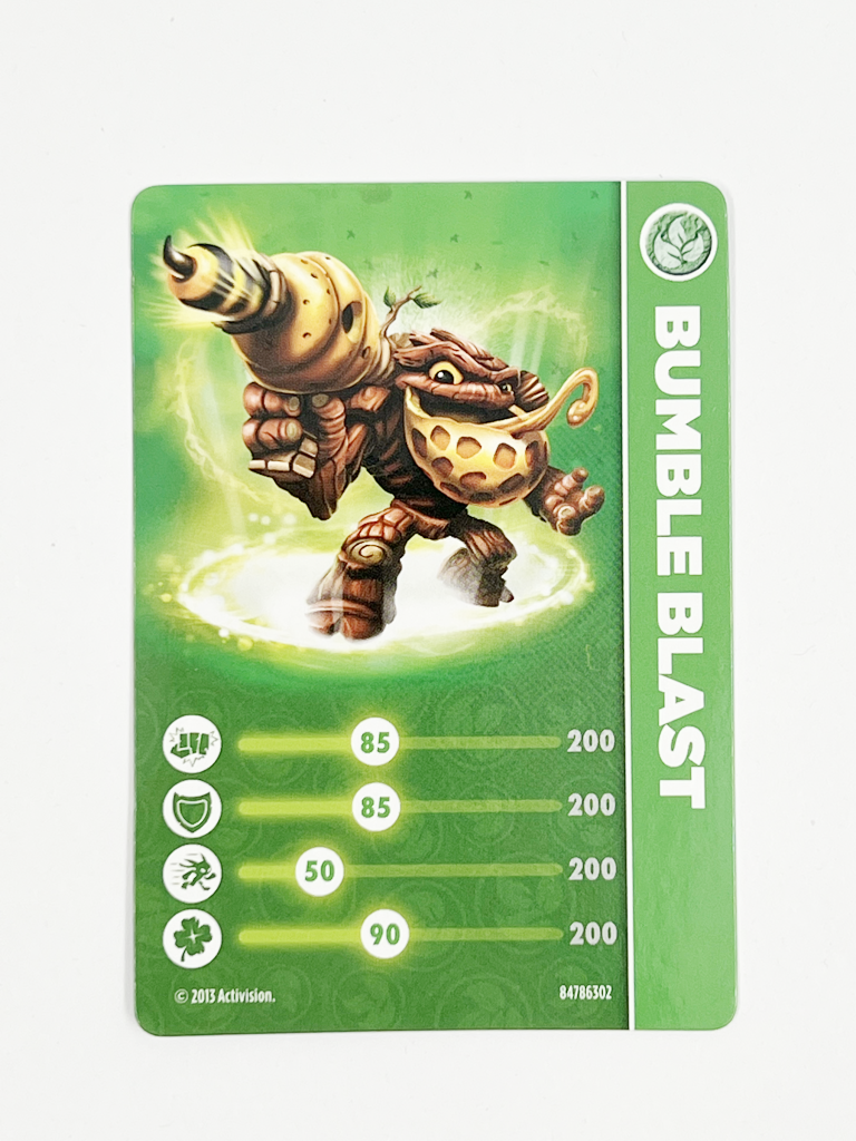 Bumble Blast (Stat Card)