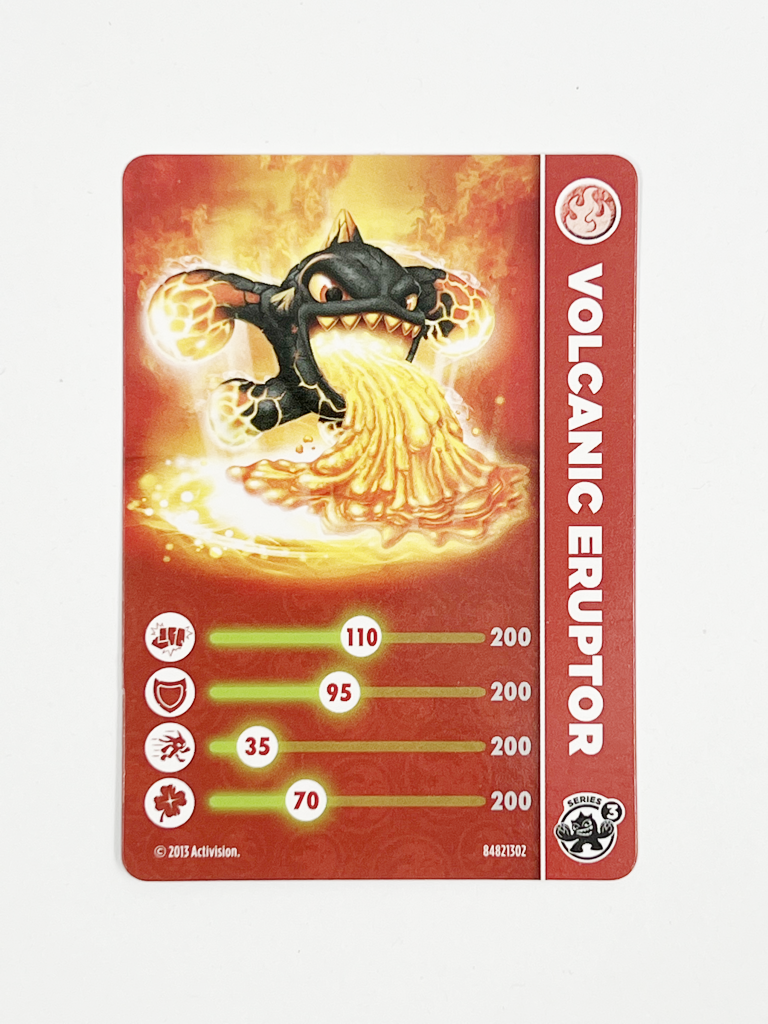 Eruptor Volcanic (Stat Card SSF)