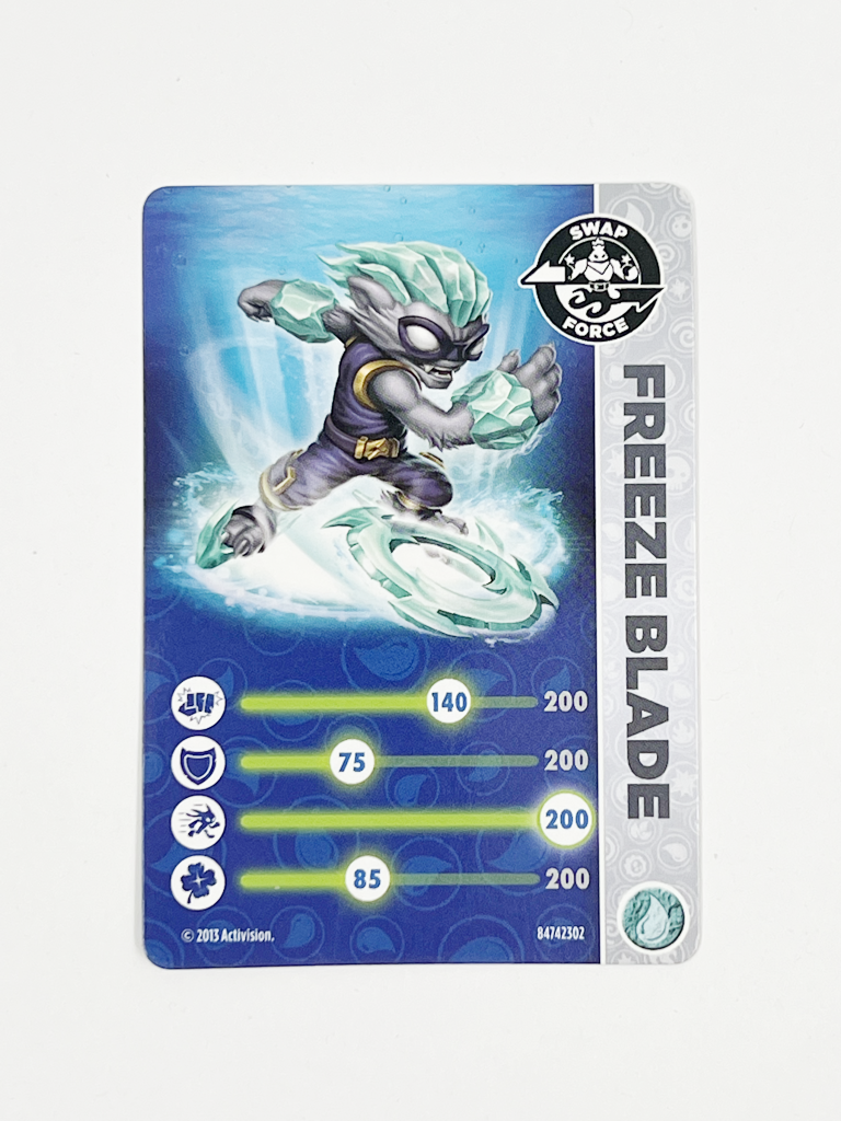 Freeze Blade (Stat Card)