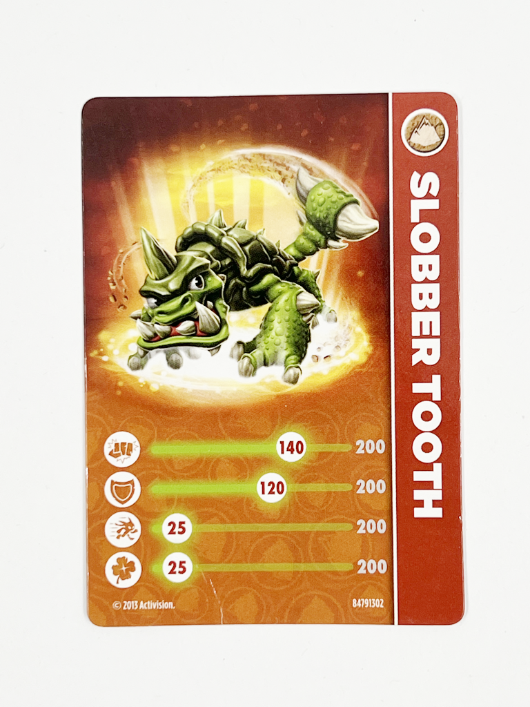 Slobber Tooth (Stat Card)