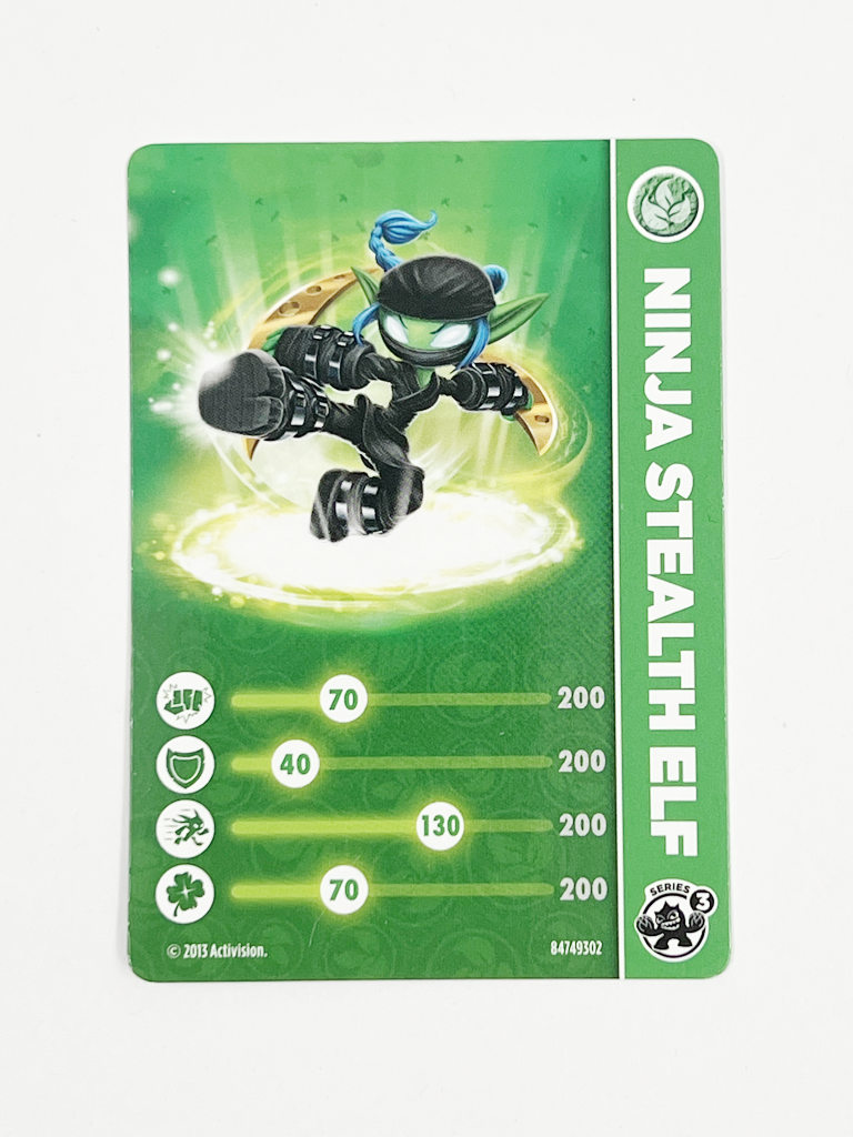 Stealth Elf (Stat Card)