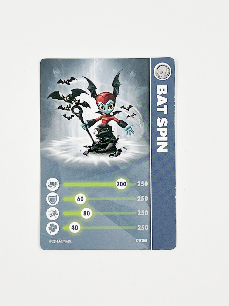 Bat Spin (Stat Card STT) – Toys to Life