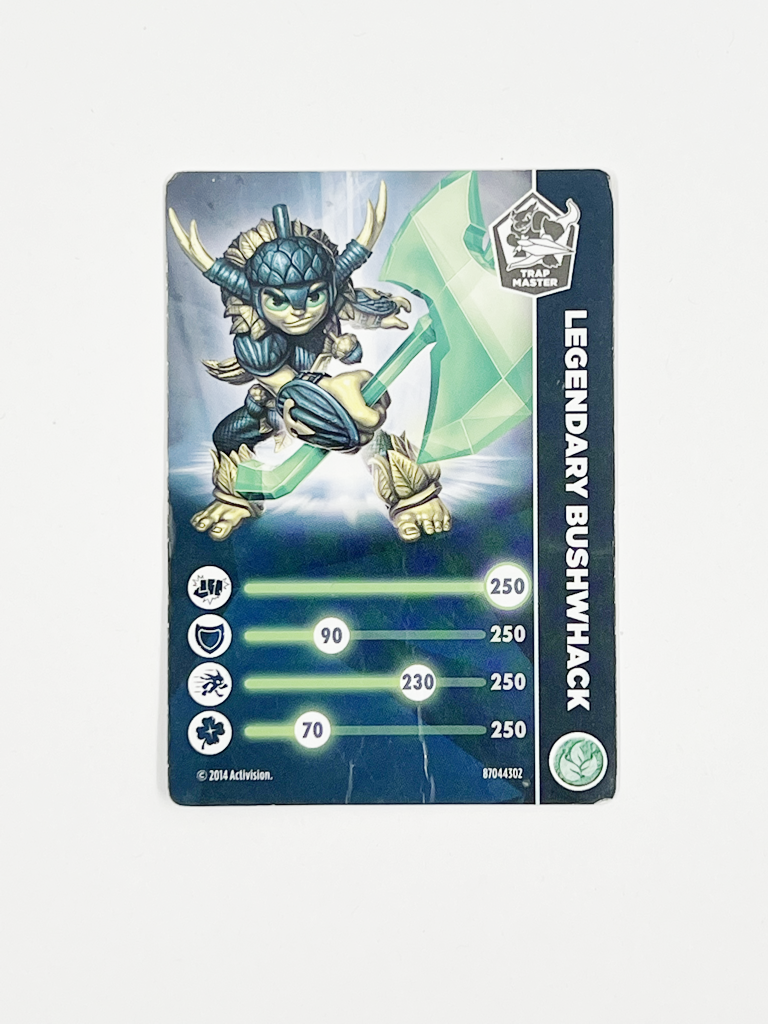 Bushwhack Legendary (Stat Card)