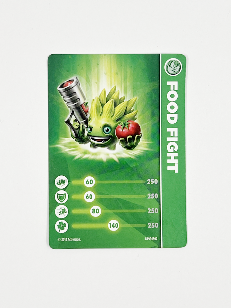 Food Fight (Stat Card)