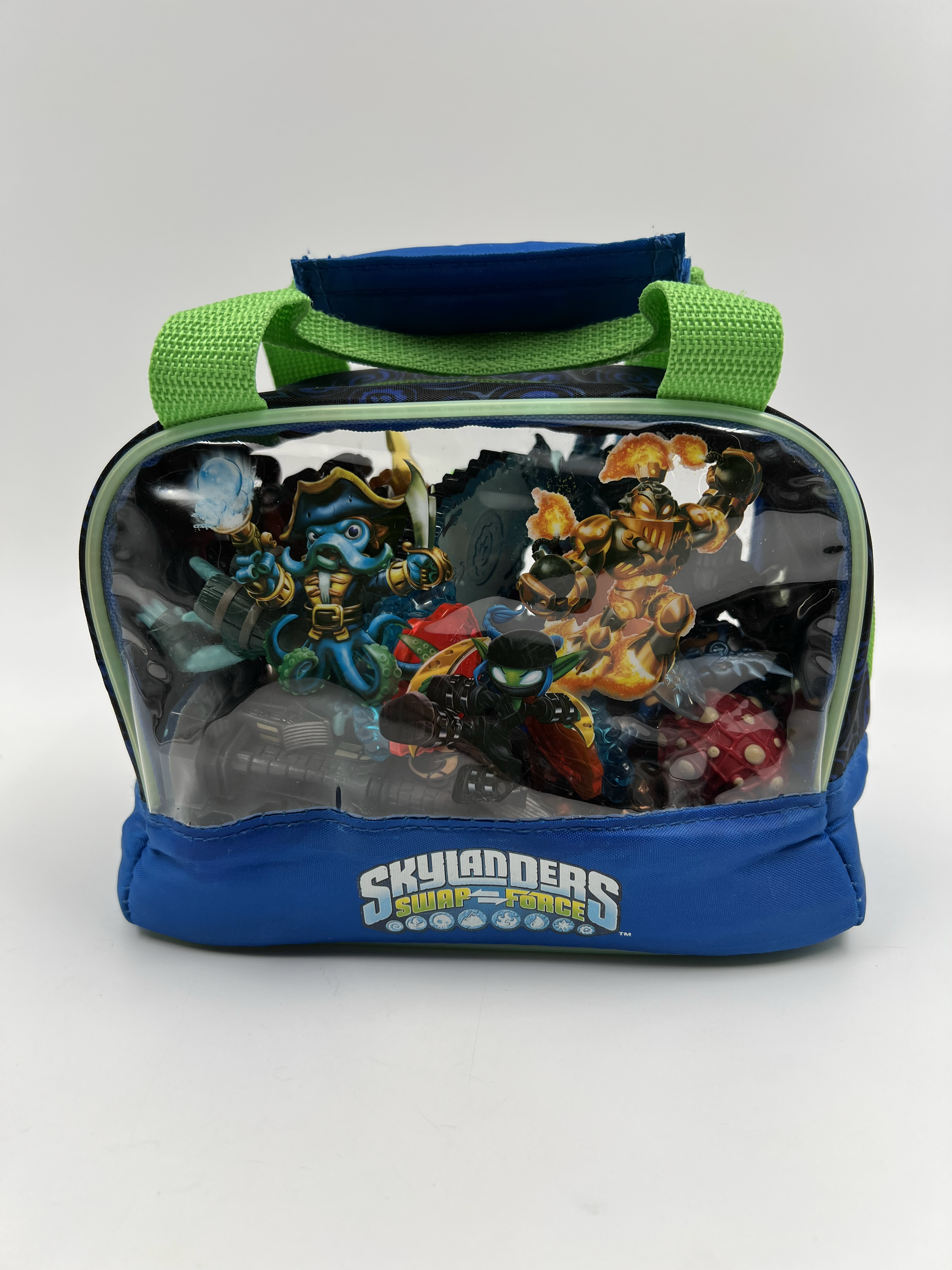 Transparant opbergzakje rechthoekig - Skylanders Swap Force - Klein