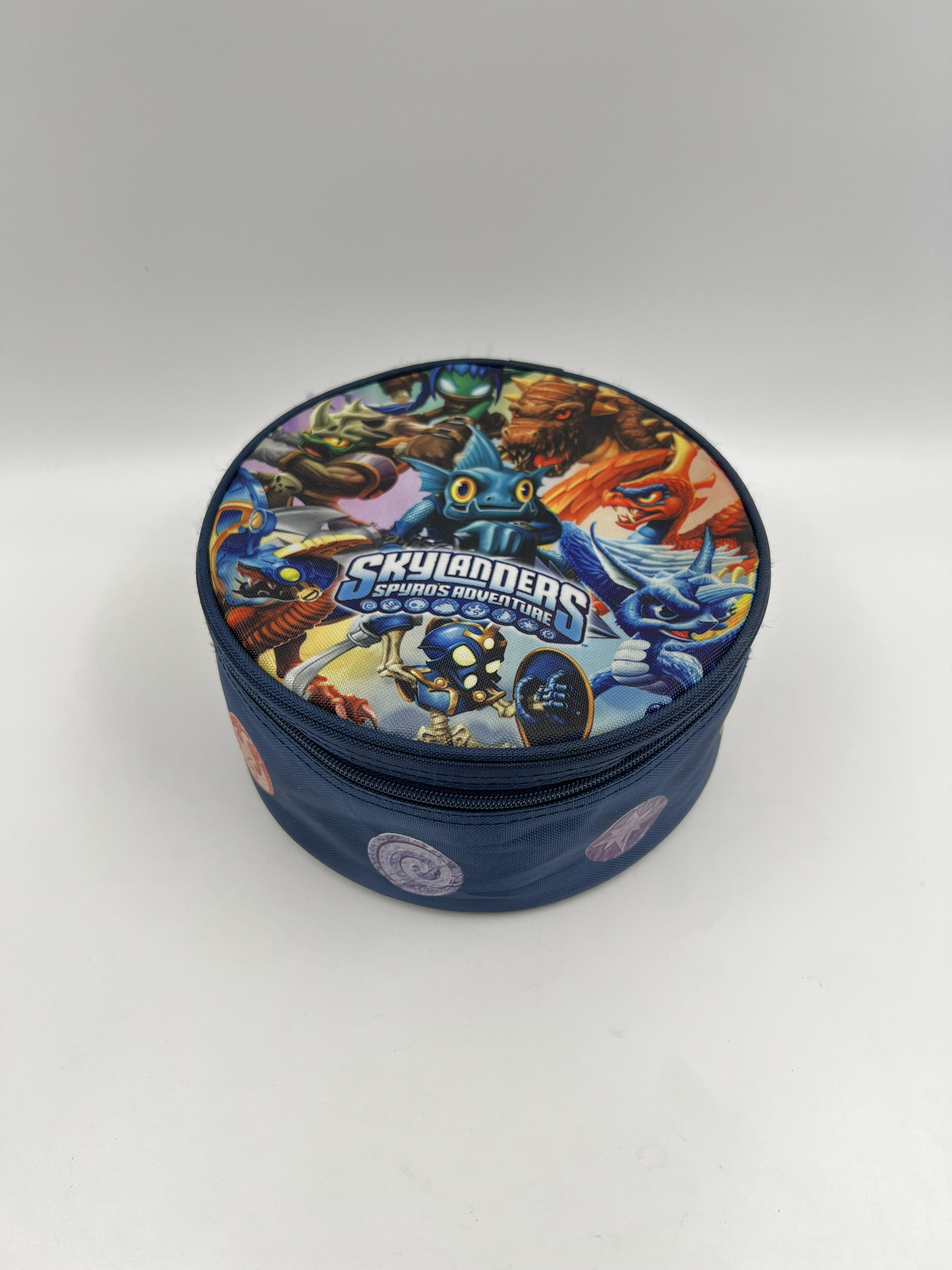 Blauw opbergzakje rond - Skylanders Spyro's Adventure - Klein
