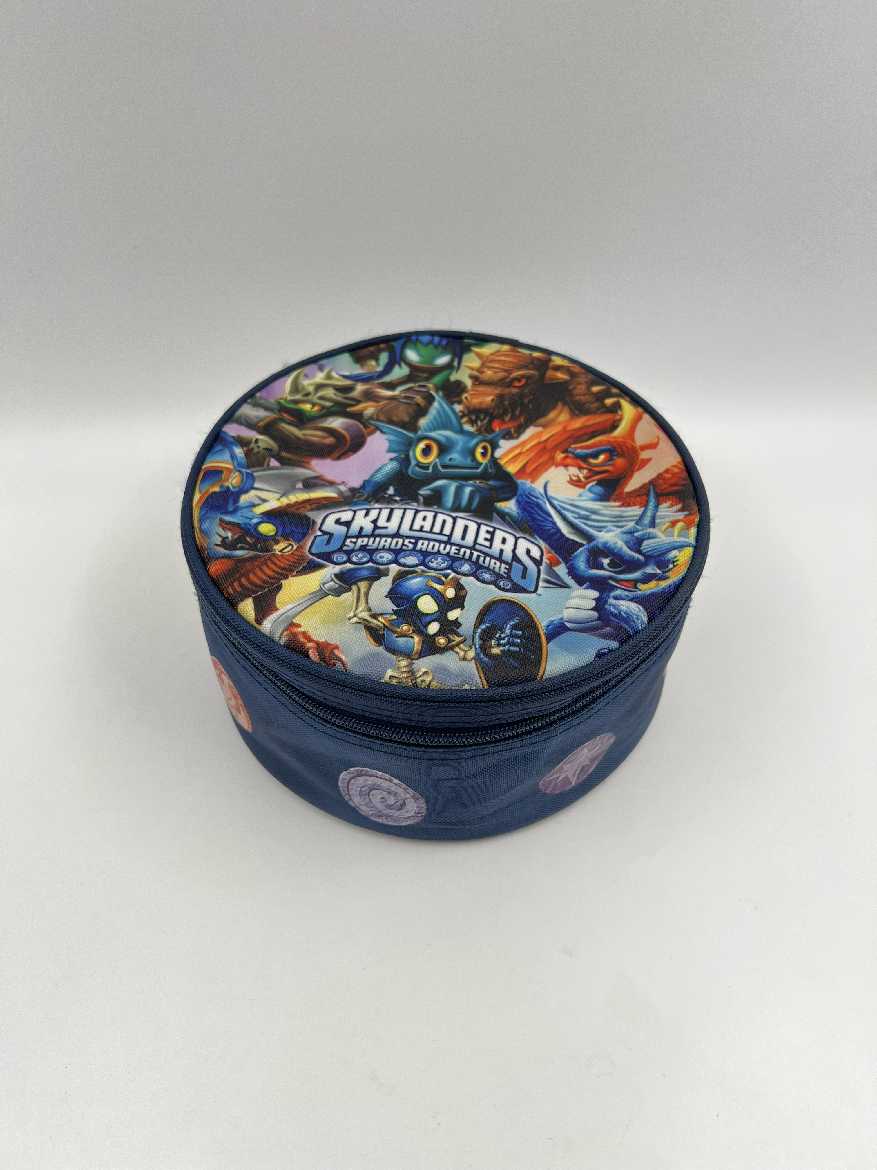 Blauw opbergzakje rond - Skylanders Spyro's Adventure - Klein