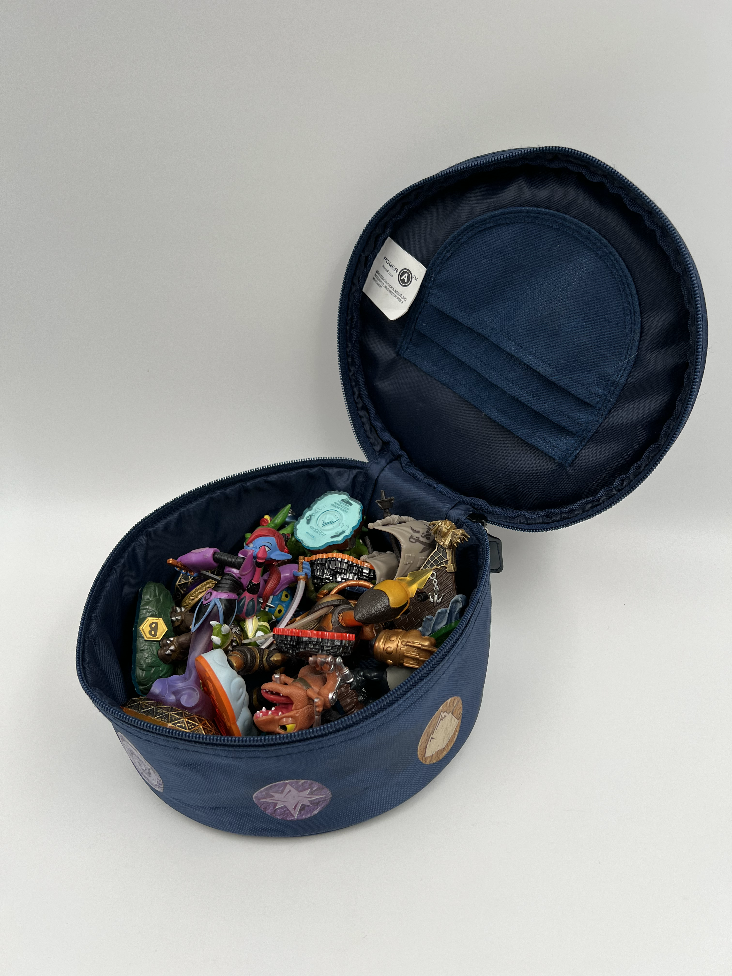 Blauw opbergzakje rond - Skylanders Spyro's Adventure - Klein