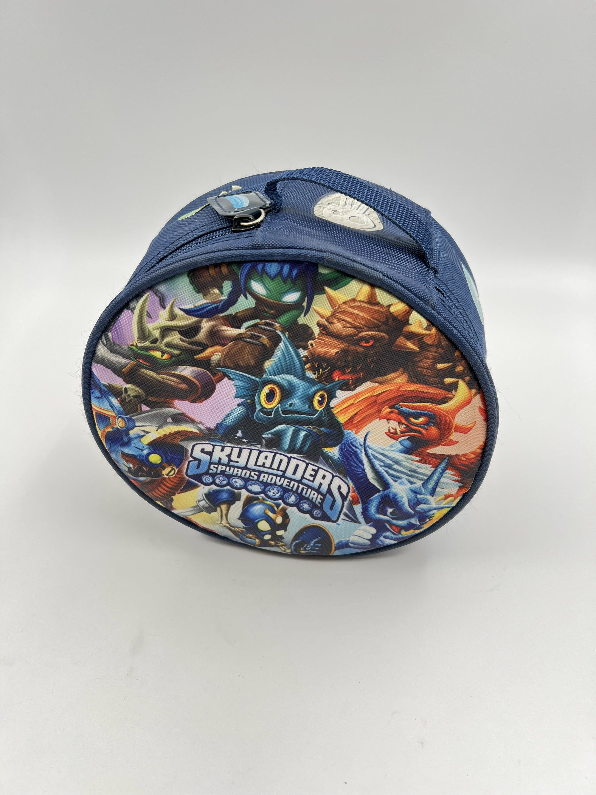 Blauw opbergzakje rond - Skylanders Spyro's Adventure - Klein