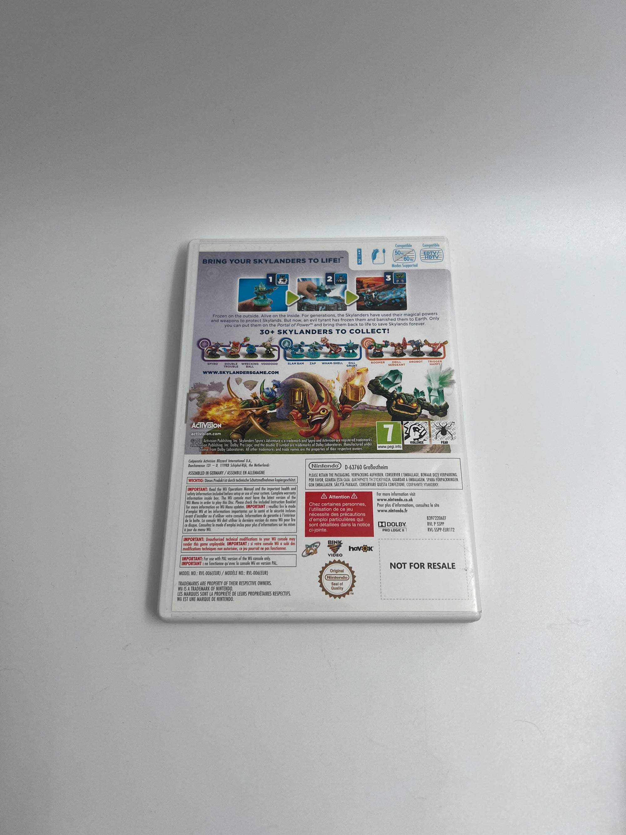 Skylanders Spyro's Adventure (Wii)