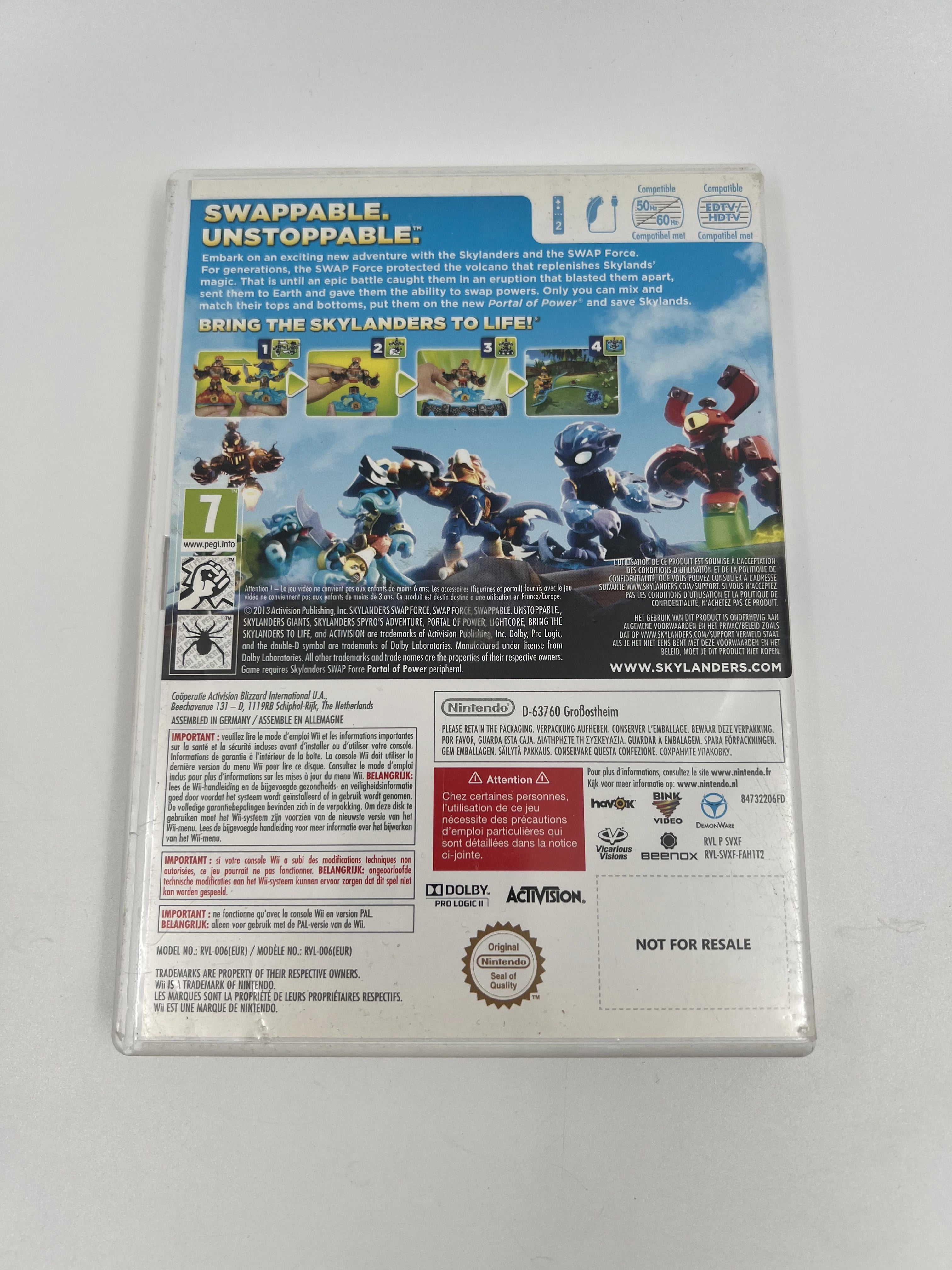 Skylanders Swap Force (Wii)