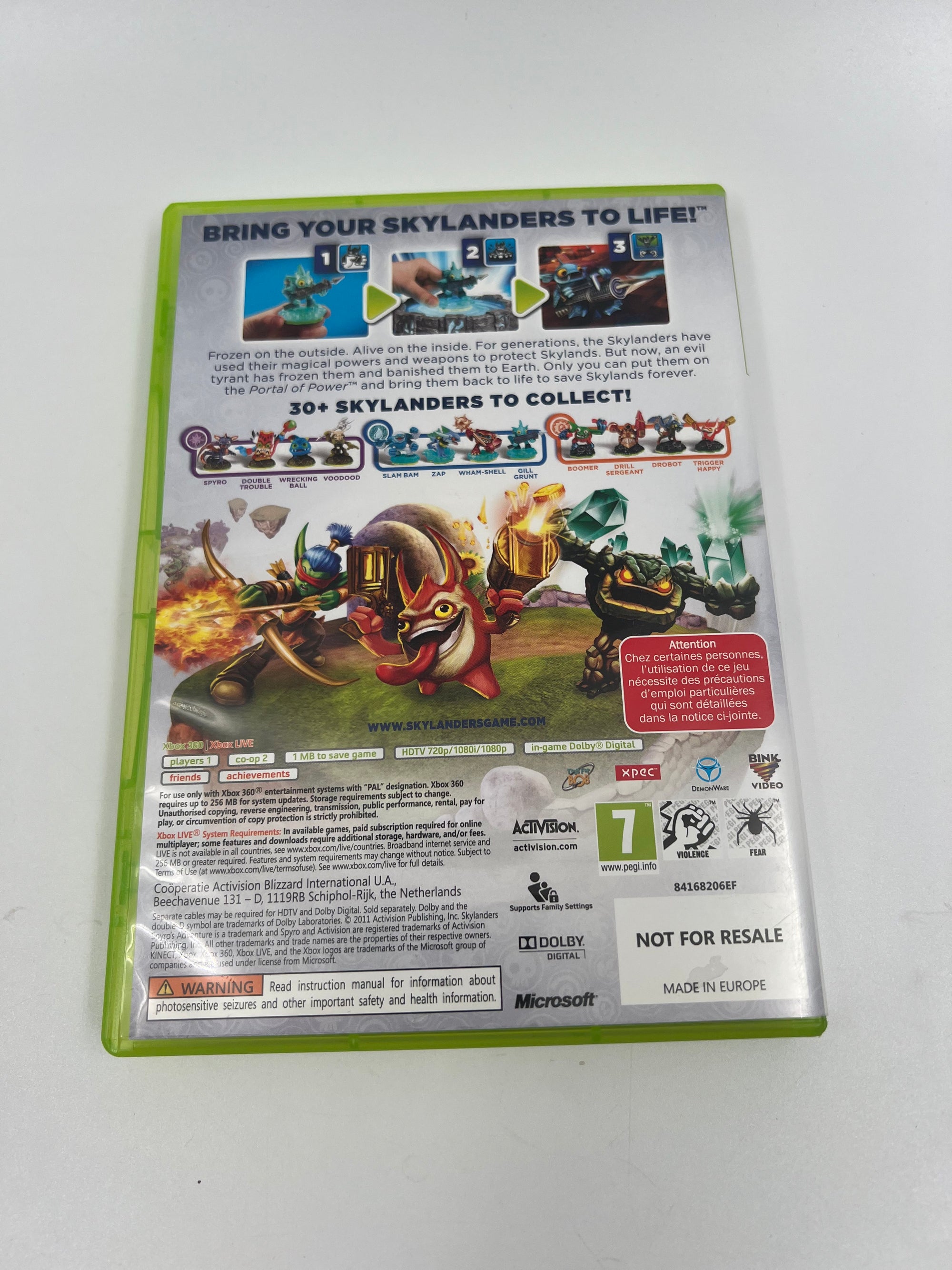 Skylanders Spyro's Adventure (Xbox 360)